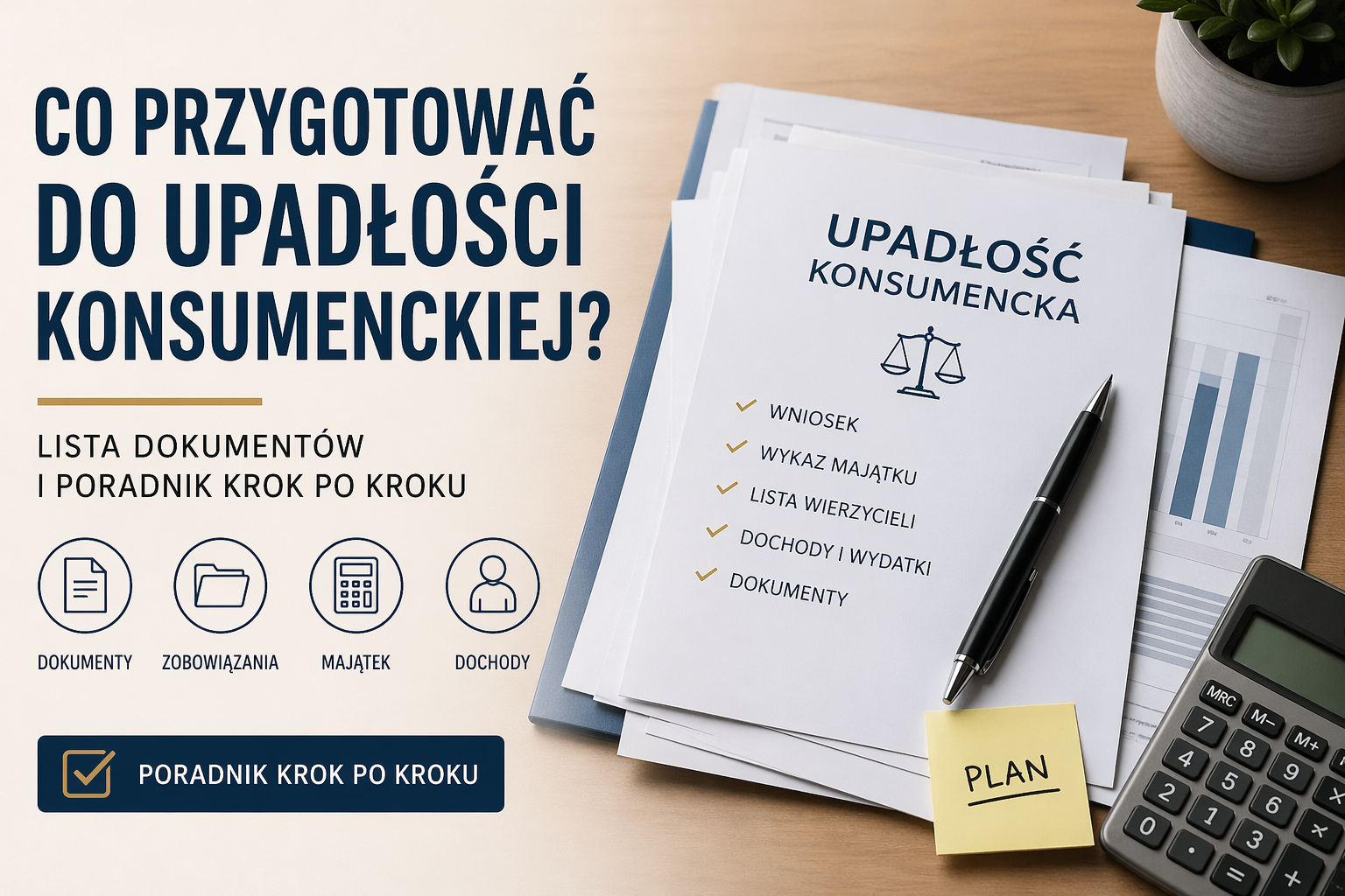 Co przygotować do upadłości konsumenckiej? Lista dokumentów i poradnik krok po kroku